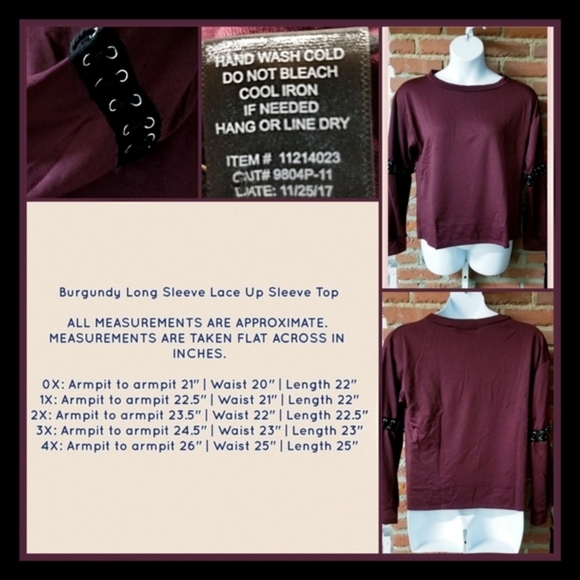 Hot Topic Plus ✦ Gothic Lace-Up Cutout Top ✦ Long Sleeve ✦ Black ✦ Size 1X ✦ NWT - Picture 7 of 12